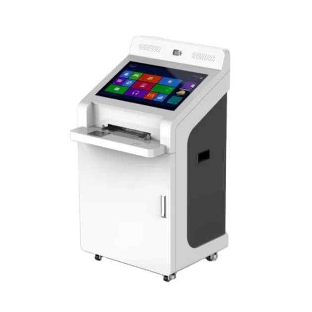 Китайский производитель киосков система Windows Android Pos сенсорный экран самопечатный киоск с дозатором наличных монет и сканером QR-кода