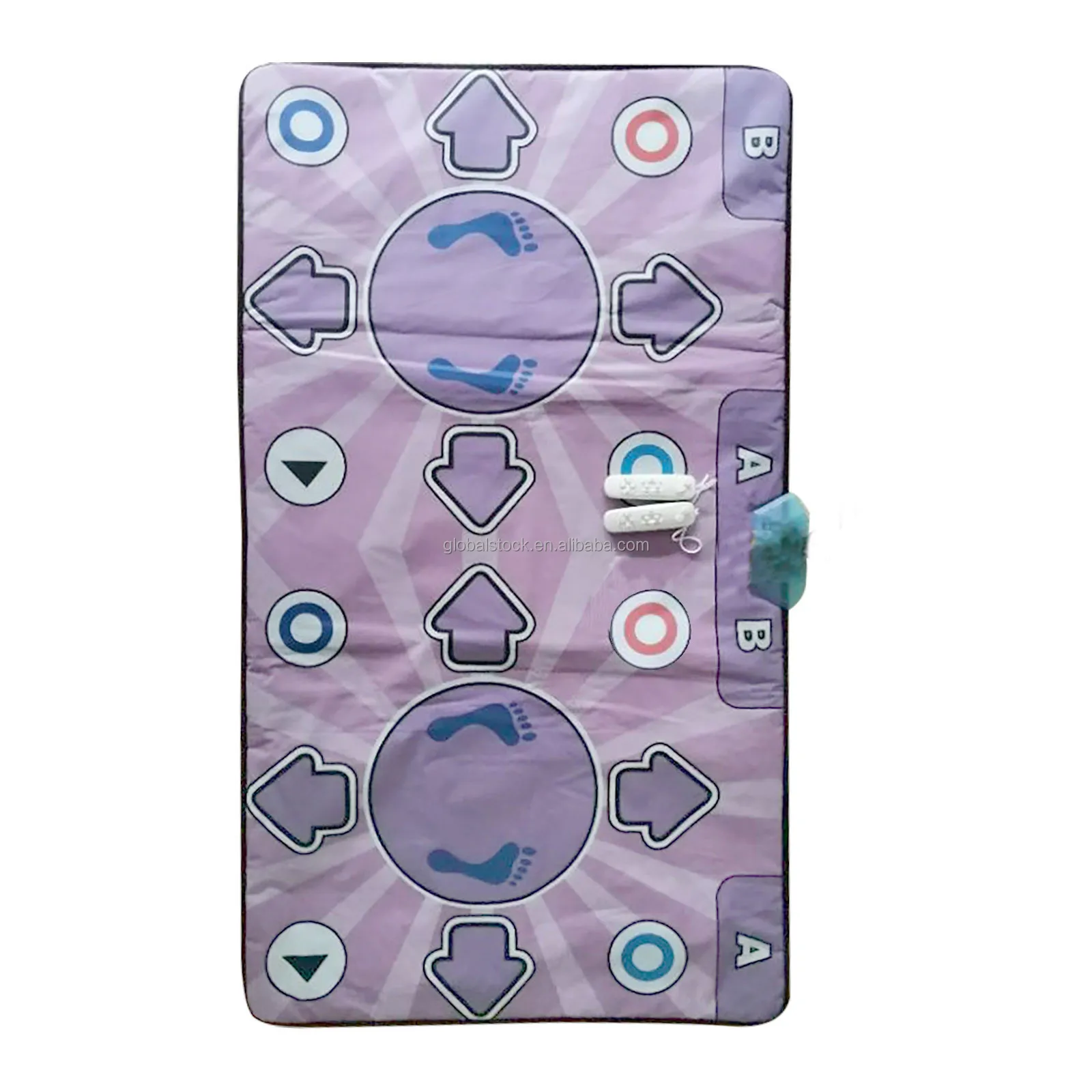 Wireless Live-action Mv Double Dance Mat 165 X93cm Game Mat Home Dance Machine Home Fitness Equipment For Pc Tv