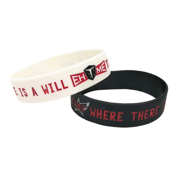 Promotional cheapest gift fashion item silicone bracelet wrist bands custom eco-friendly silicone wristband