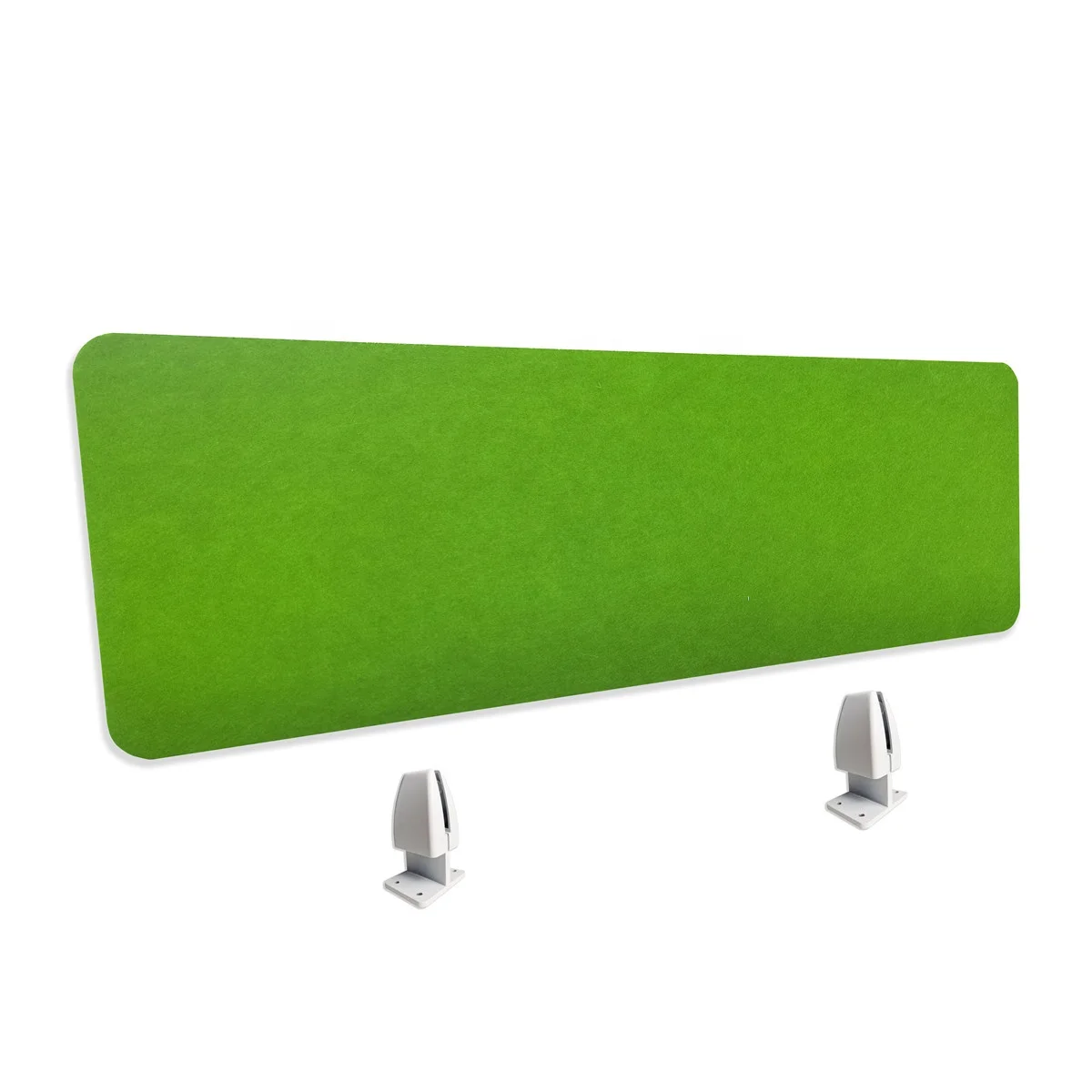 
Made to Order Sound Proofing Material, Green Shield for Desk, Folding Desk Divider 
