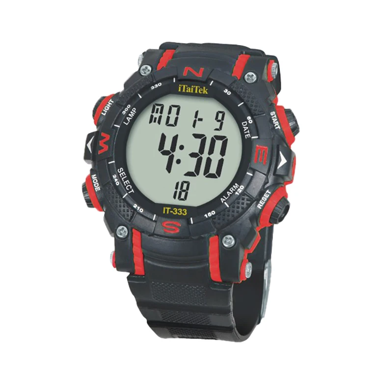 Buy online shopping military watch men big dial digital arm time clock wholesale