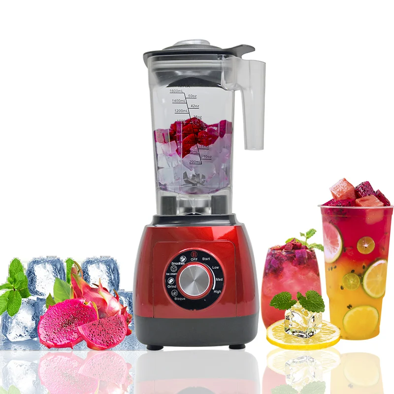 ice blender commercial 2000W  home multifunctional ice crushing   high performance commercial blender