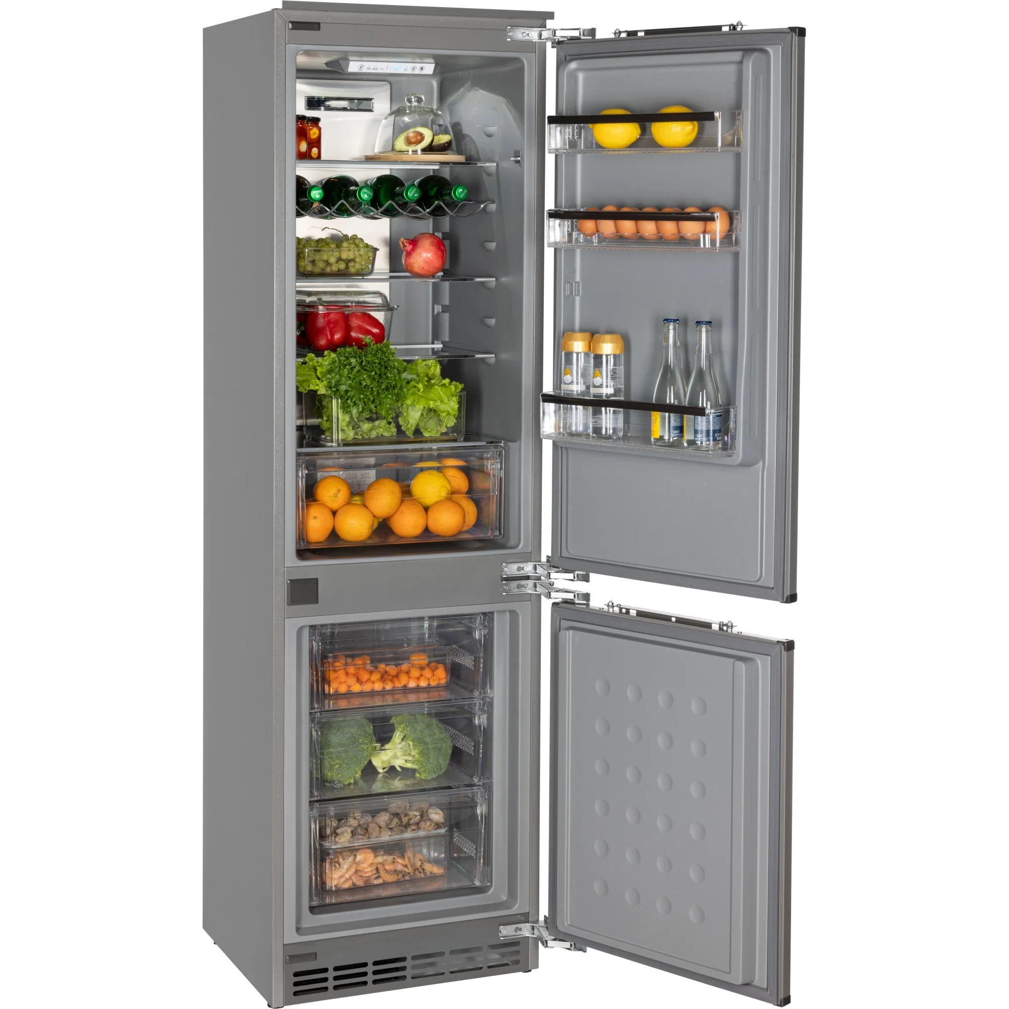 Artaus Hot Selling Product Built in Refrigerator Integrated Fridge Freezer