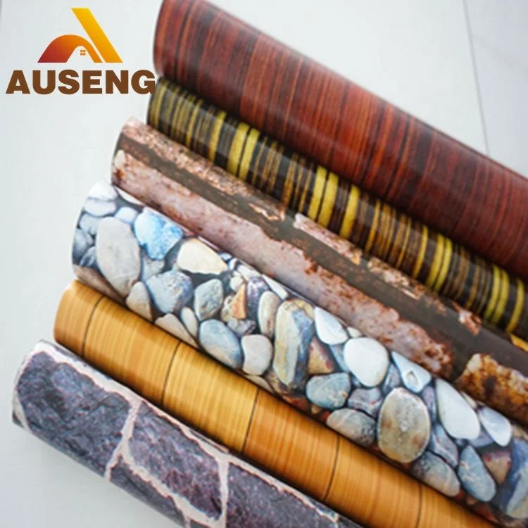 3D Marble Pattern Sticker Cover Roll Papel De Parede Autoadesivo Vinyl Sticker Roll Adhesive Wall Paper Rolls Wallpaper