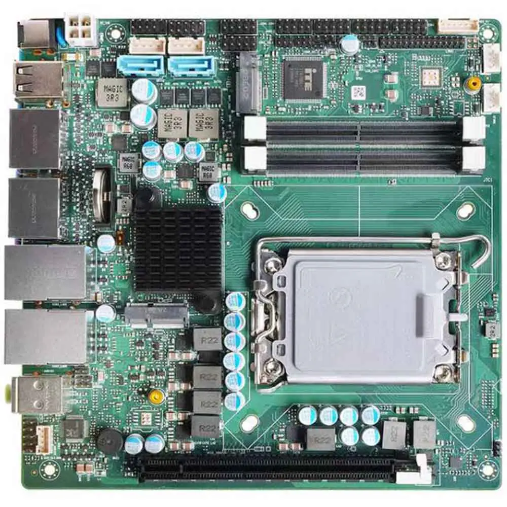 B610TP LGA1700 12th Alder Lake-S/13th gen Raptor Lake-S series TDP65W 2*DDR5 2*HDI 2*DP eDP/LVDS 2*LAN PCIe4.0x16 4*COM GPIO TPM