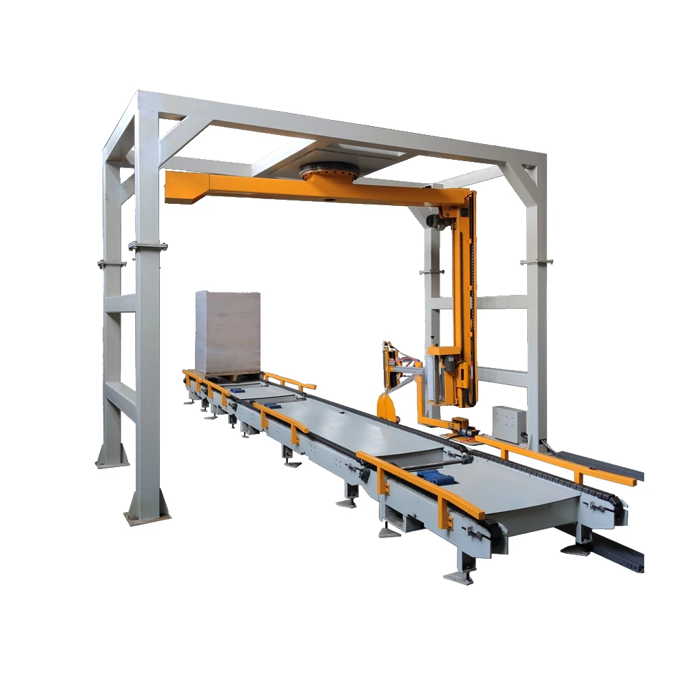 Automatic Rotary rotating arm pallet Stretch Wrappers