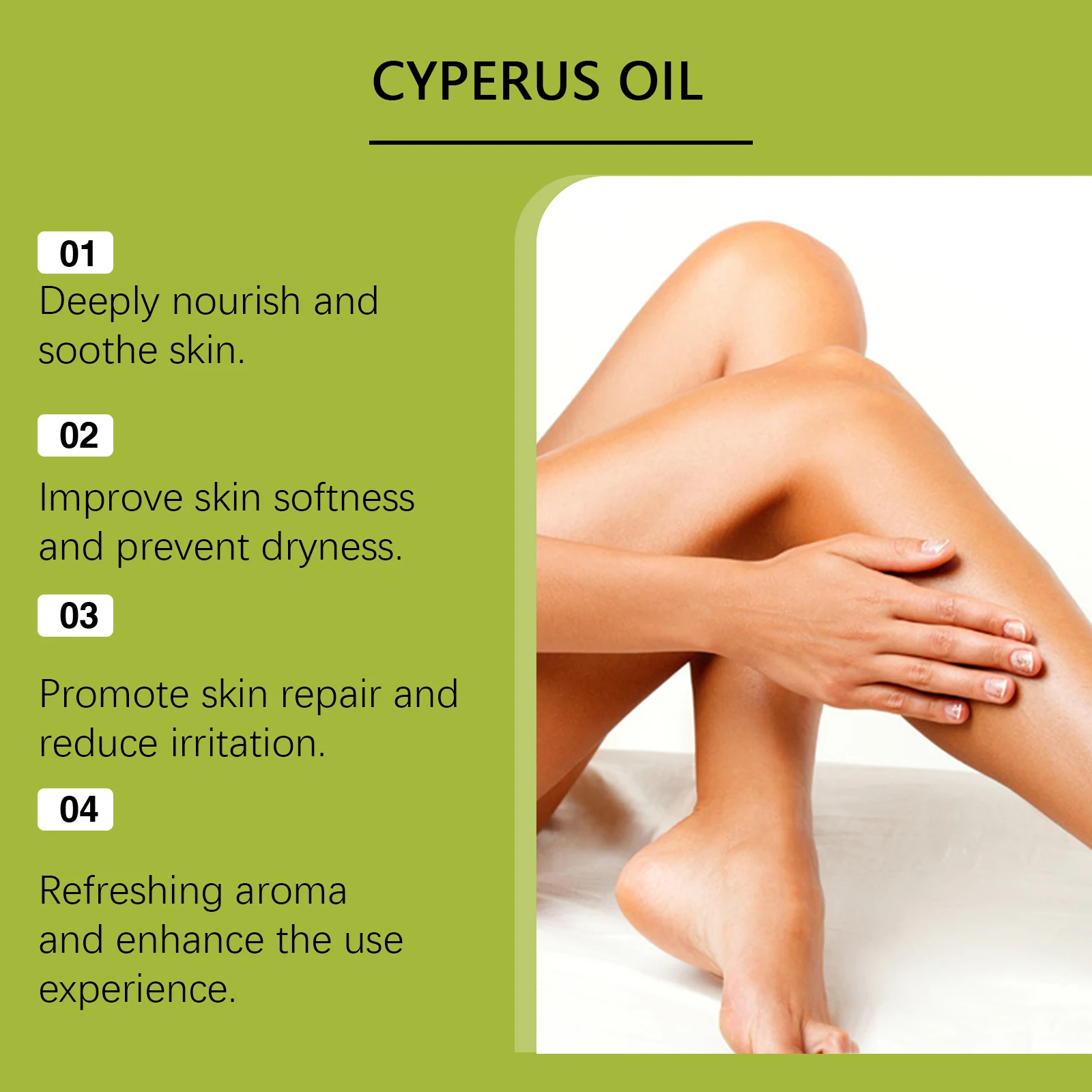 ODM OEM 30ml Plant-Based Hair Removal Oil Mild Essential Oil Formula for Smooth Body Cream Hair Removal Product
