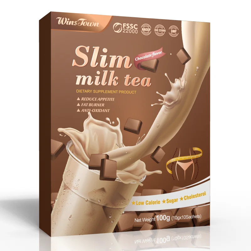 Chinese slimming milk Tea nature Flavor Milk Fragrant And Taste Natural Organic Health Care Weight Loss Milk Tea
