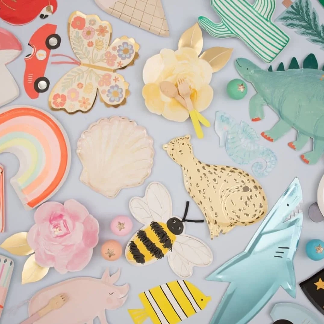 Товары для вечеринки в виде животных бумажные тарелки стаканчики посуда индивидуальный дизайн