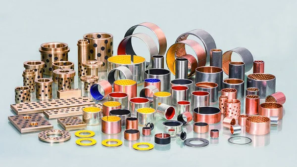 Mold extrusion ball bushing sintered oil impregnated brass fan motor bush