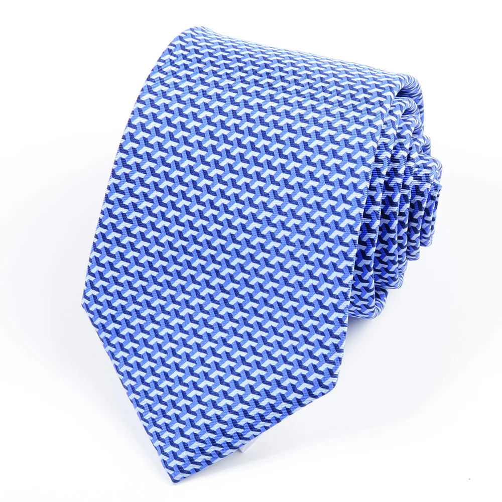 Hamocigia OEM Mens 100% Silk Italian Screen Printed Handmade Corbatas Tie Silk