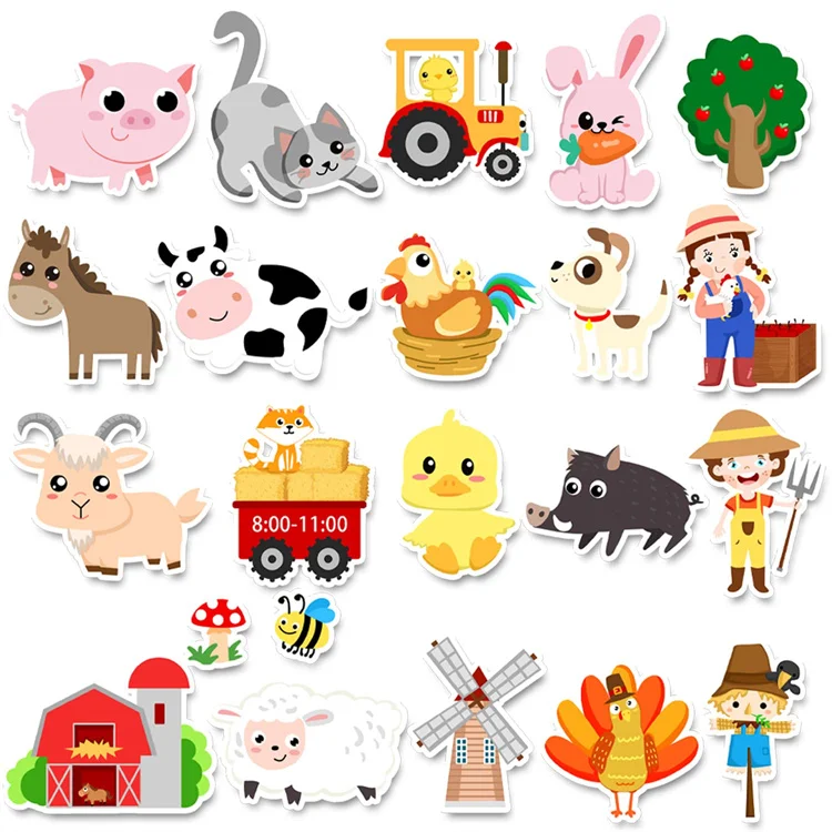 Wholesale Customized High Quality Double Sides Sticker Gel Window Clings Jelly Window Animals Sticker For Kids