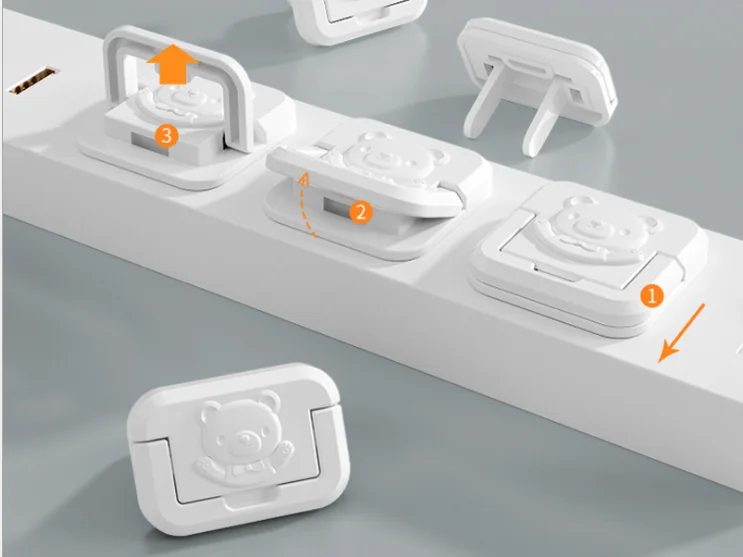 High quality Baby proofing kids socket protective cover kid power outlet child safety plug electric protector socket cover