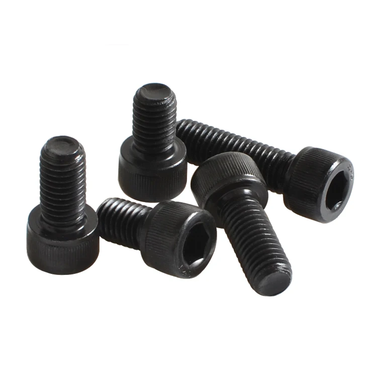 DIN 912 Black Stainless Steel SUS316 Environmentally Friendly Black Zinc Coarse Thread Hexalobular socket head hex screws