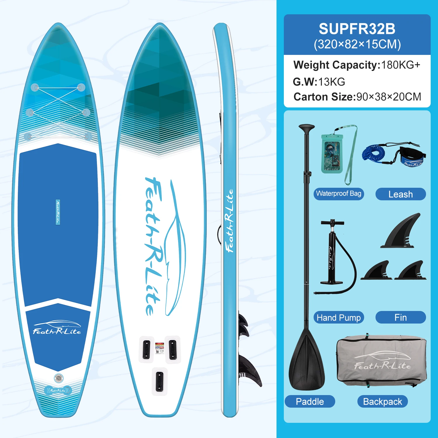Fly Eagle RU 2025 New Design Inflatable Sup Paddleboard SUP Paddle Board Waterplay Surfing Surfboard With Standard Accessories