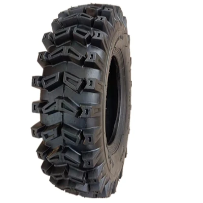 inflatable 4.00-8 off road snow rubber tire for cart