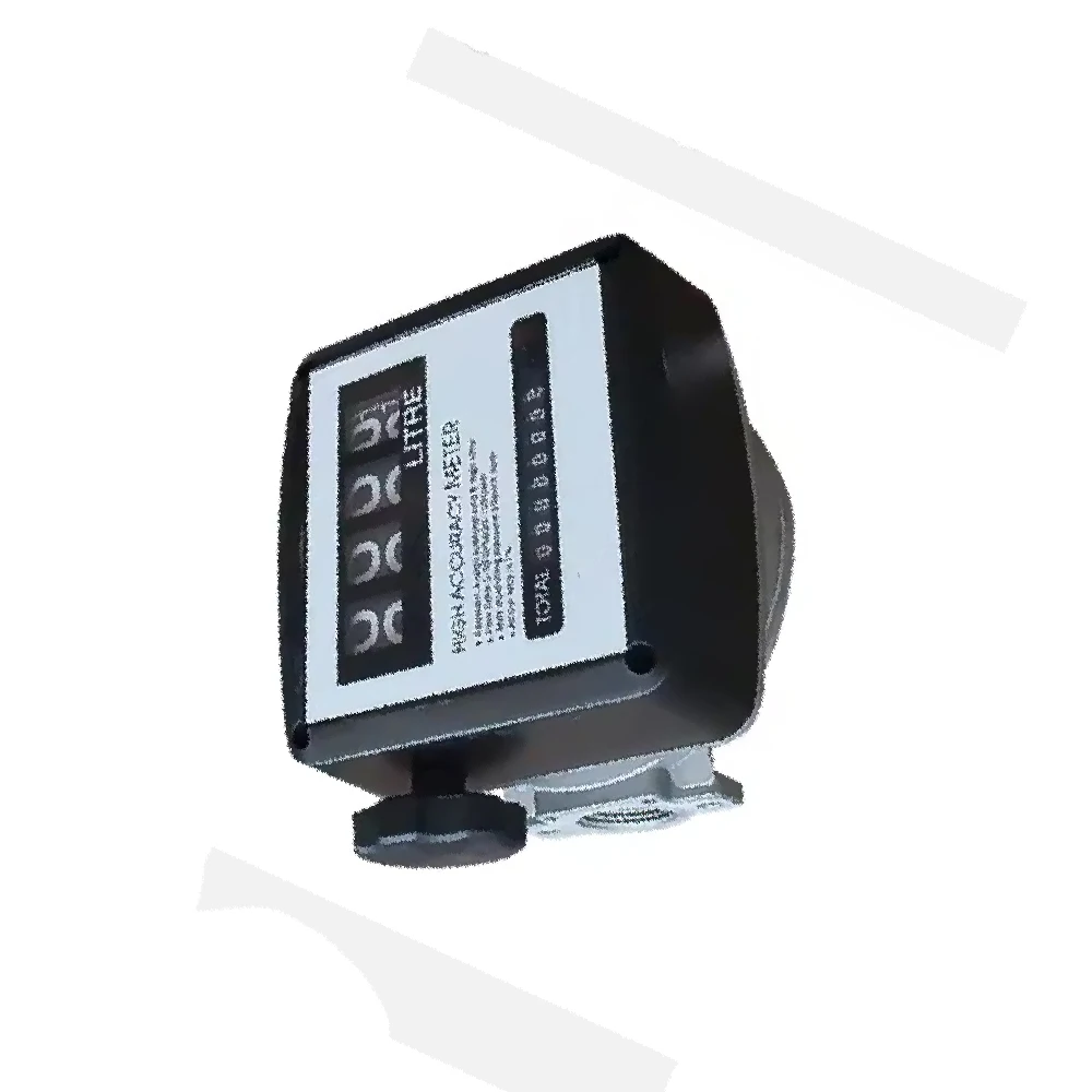 1-inch high-precision fuel diesel flow meter  mechanical diesel counter 4-digit flow meter