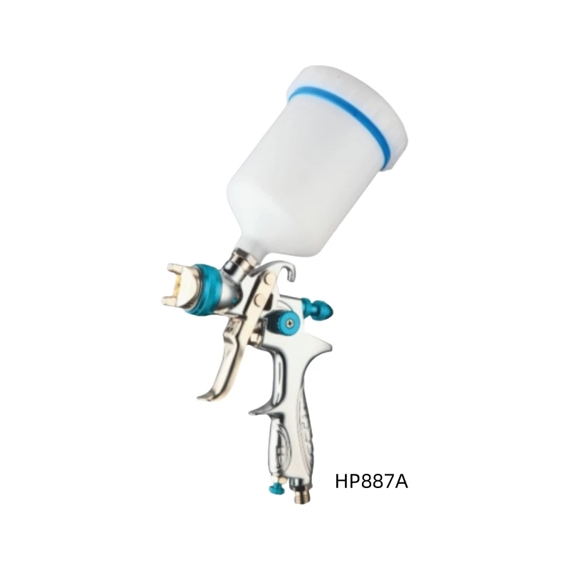 0.5/0.8/1.0mm Nozzle Professional Auto Spray Paint Painting Gun Automotive Refinishing Air Pneumatic Hvlp Car Paint