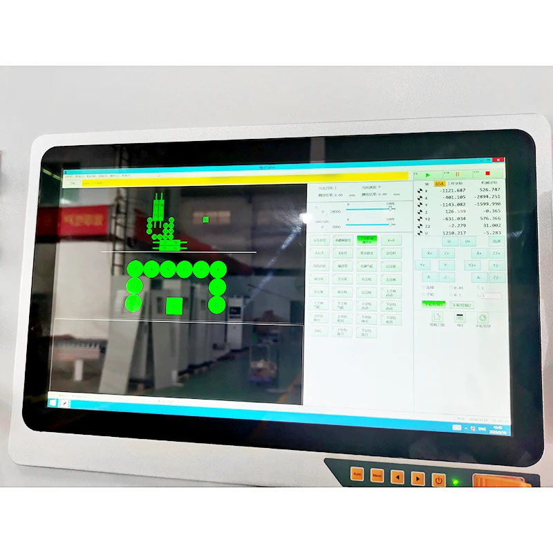 R-TUP 6 Sides Multi Drilling Machine Woodworking Double Spindles CNC Boring Machine