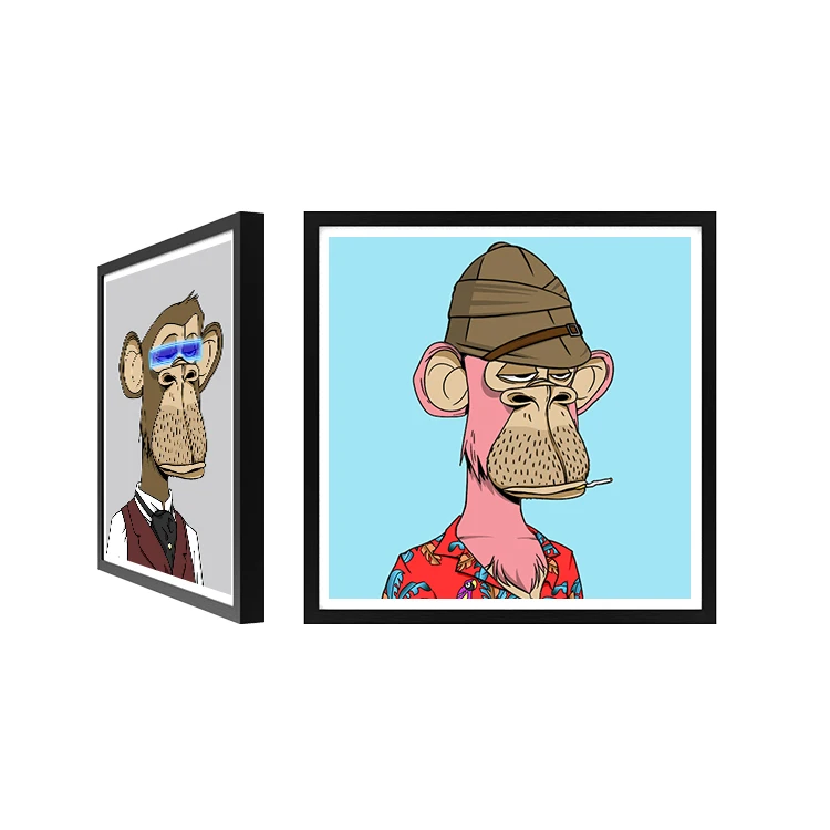 OEM ODM оптовая 22 33 дюймовая Android цифровая фоторамка цифровой дисплей крипто NFT настенный художественный дисплей nft видеорамка