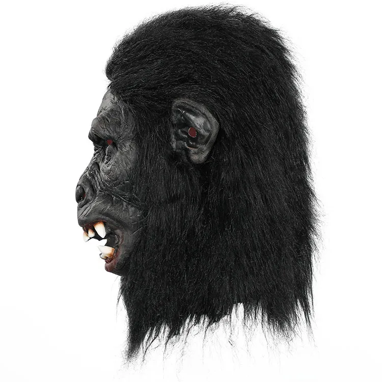 Gorilla Latex Mask Simulation Animal Mask Halloween Party Masquerade Props