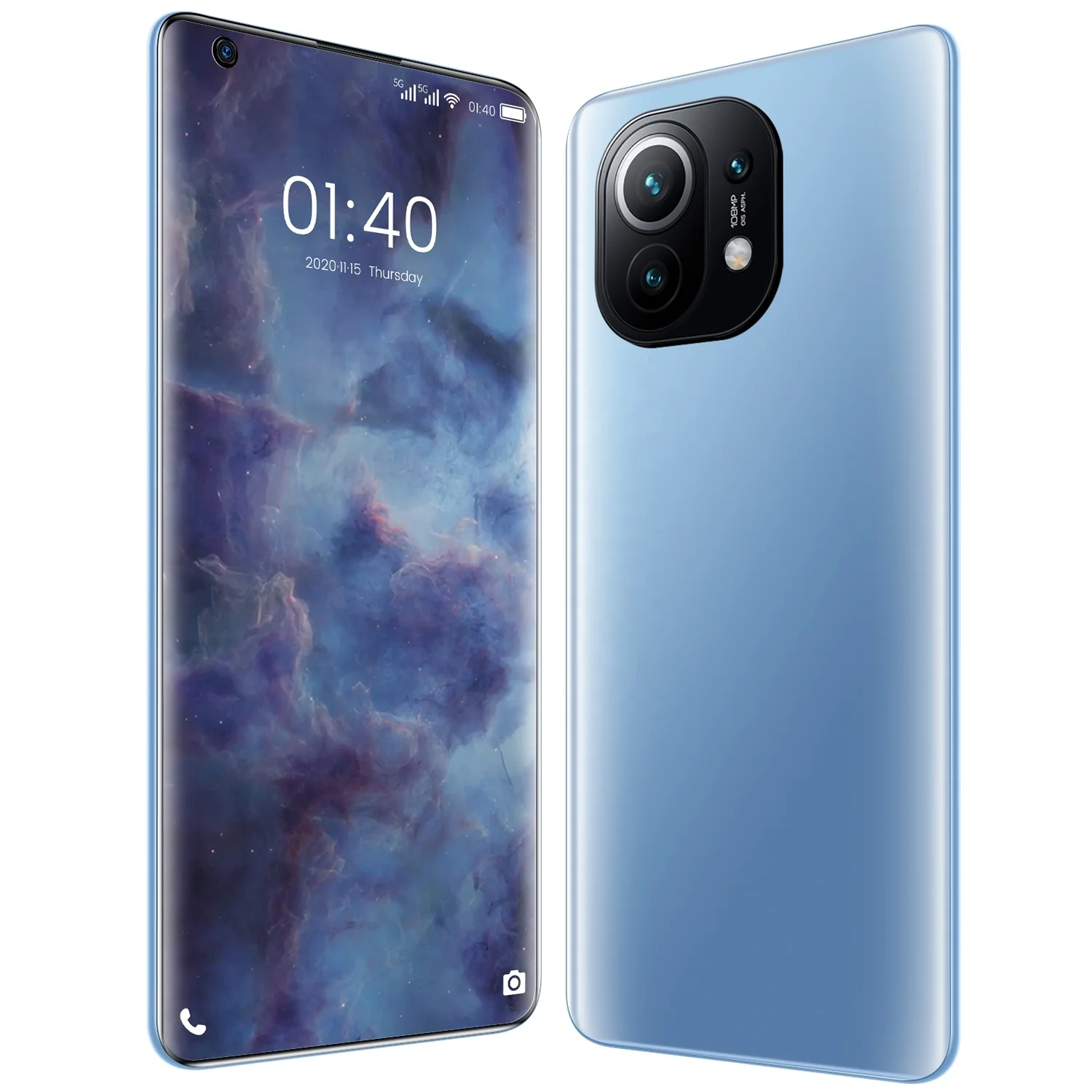 2022 New Arrival Dual SIM Card M11 Pro Smart Phone Advance 7.3inch Large Screen Mobiles Phone 16GB+512GB Unlocked Android Phone