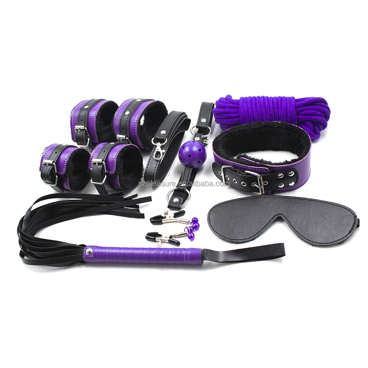 Набор из 9 предметов для взрослых БДСМ набор кожаных бондажей секс-игрушки пары