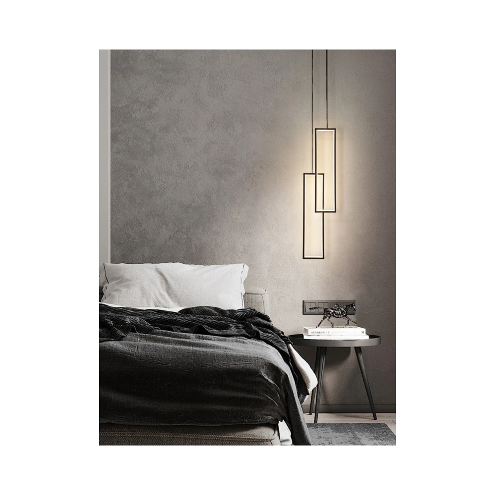 New design modern fashion 20W E27 Iron Aluminum light home decoration pendant lamp for office hotel bedroom led ceiling lamp