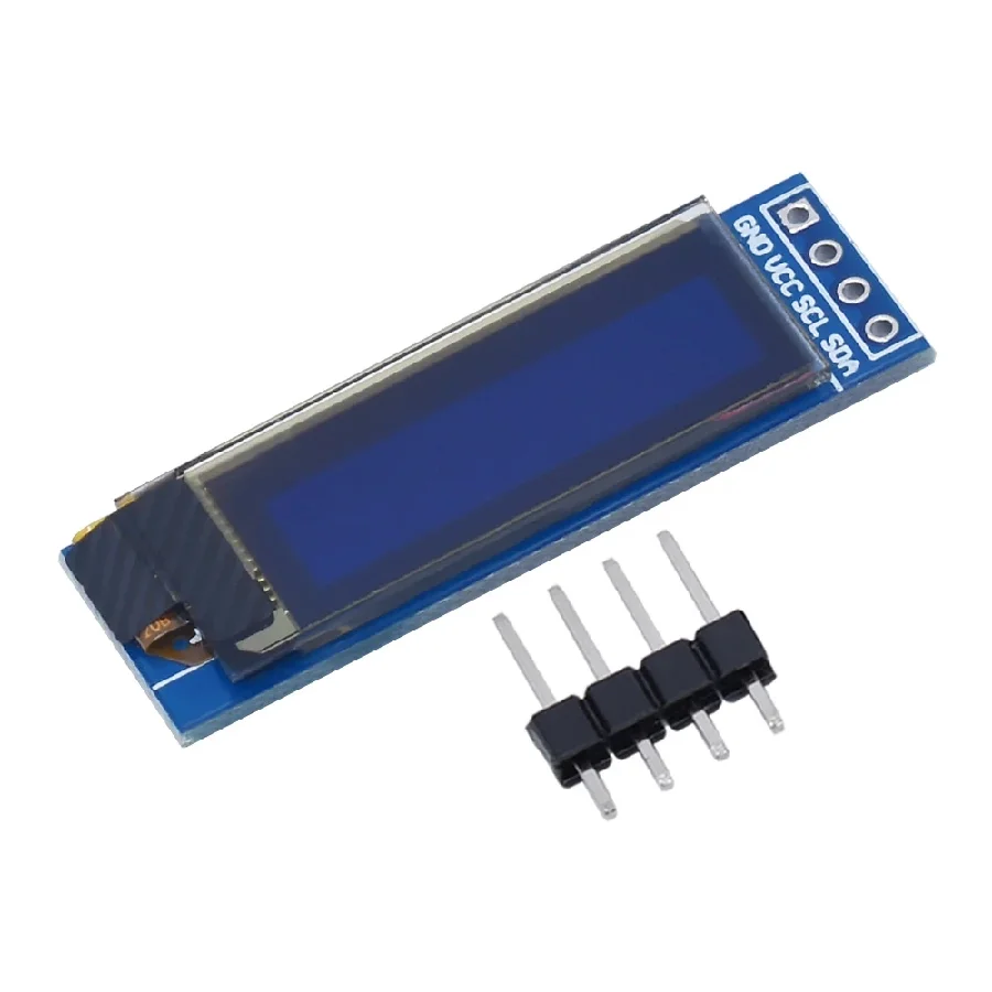 The factory warehouse  0.91 inch white oled display module IIC I2C 128X32 4pin with SSD1306 controller chip