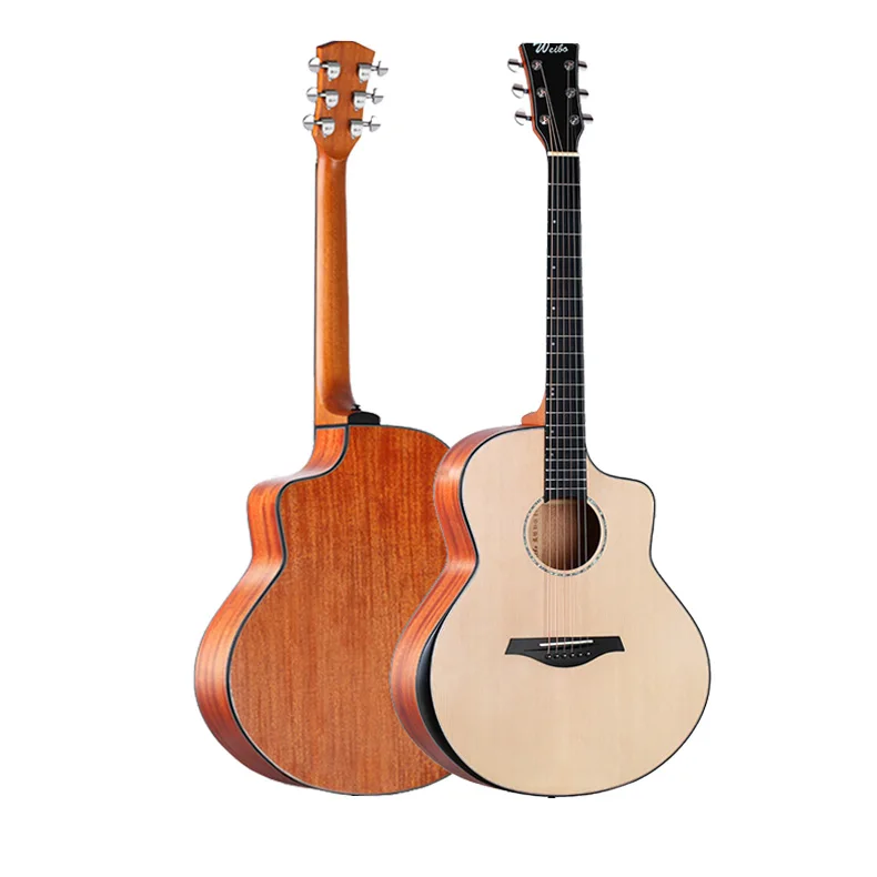 
Professional playing board guitar W08-41 inches deep bass, good resonance 