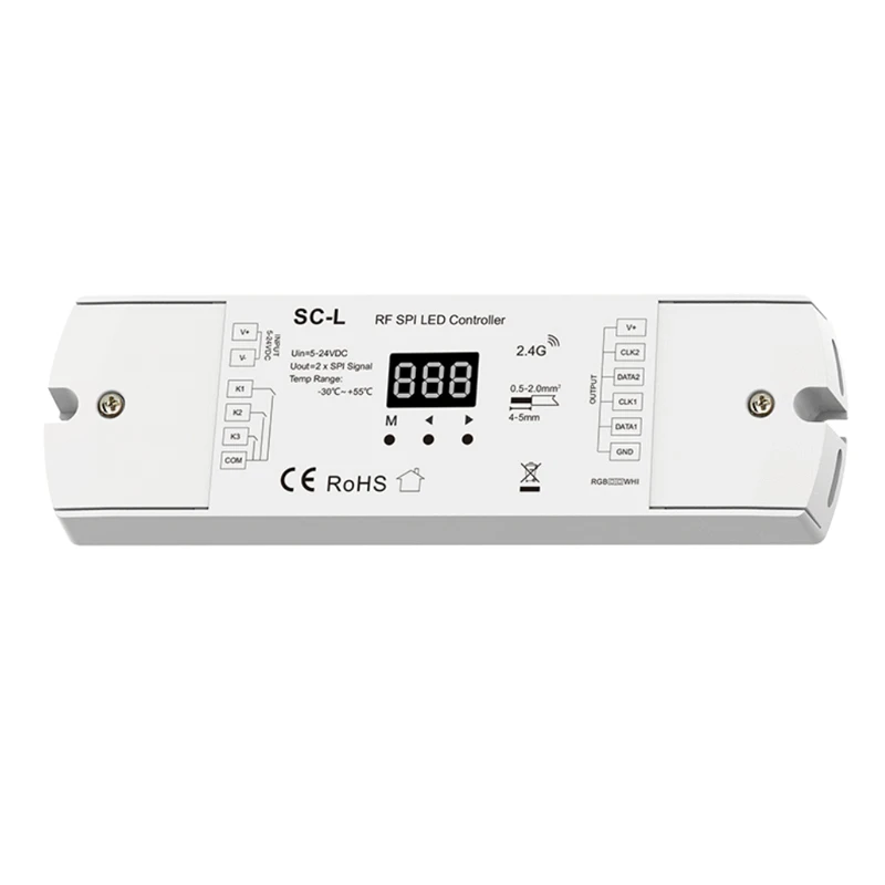 2811 2812 6812 Умный Цифровой адресуемый магический RGB RGBW пиксельное стекло сенсорная настенная панель Переключатель SC L SPI RF светодиодный контроллер