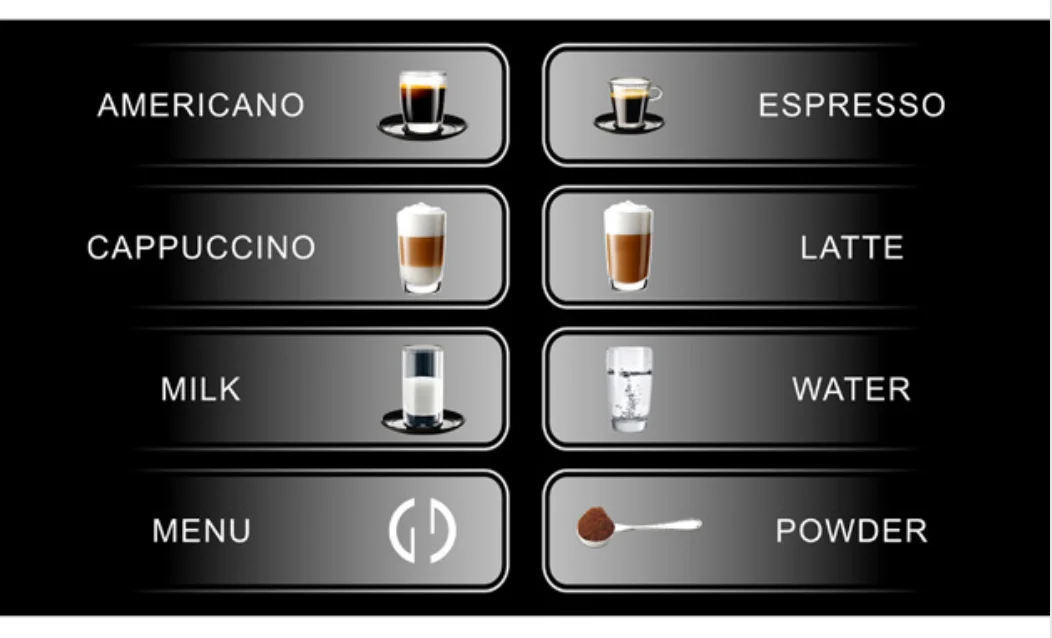 Full Fully Automatic office Super ce auto Machine Automatic Commercial Cafe Expresso Coffe Coffee Makers Making Espresso Machine