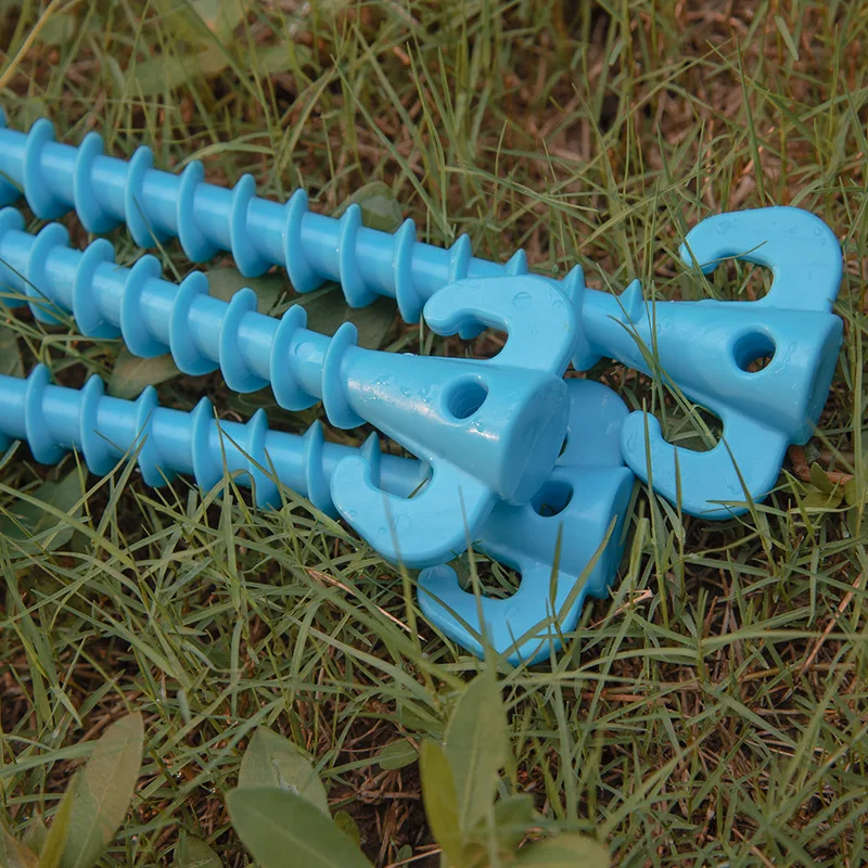 28cm lengthen tent stakes durable beach sand Plastic Tent Peg for Outdoor and Camping