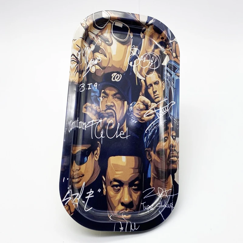 RTS Сияющий поднос для курения nipsey hussle 205*105 мм Продавец Доставка в течение 24