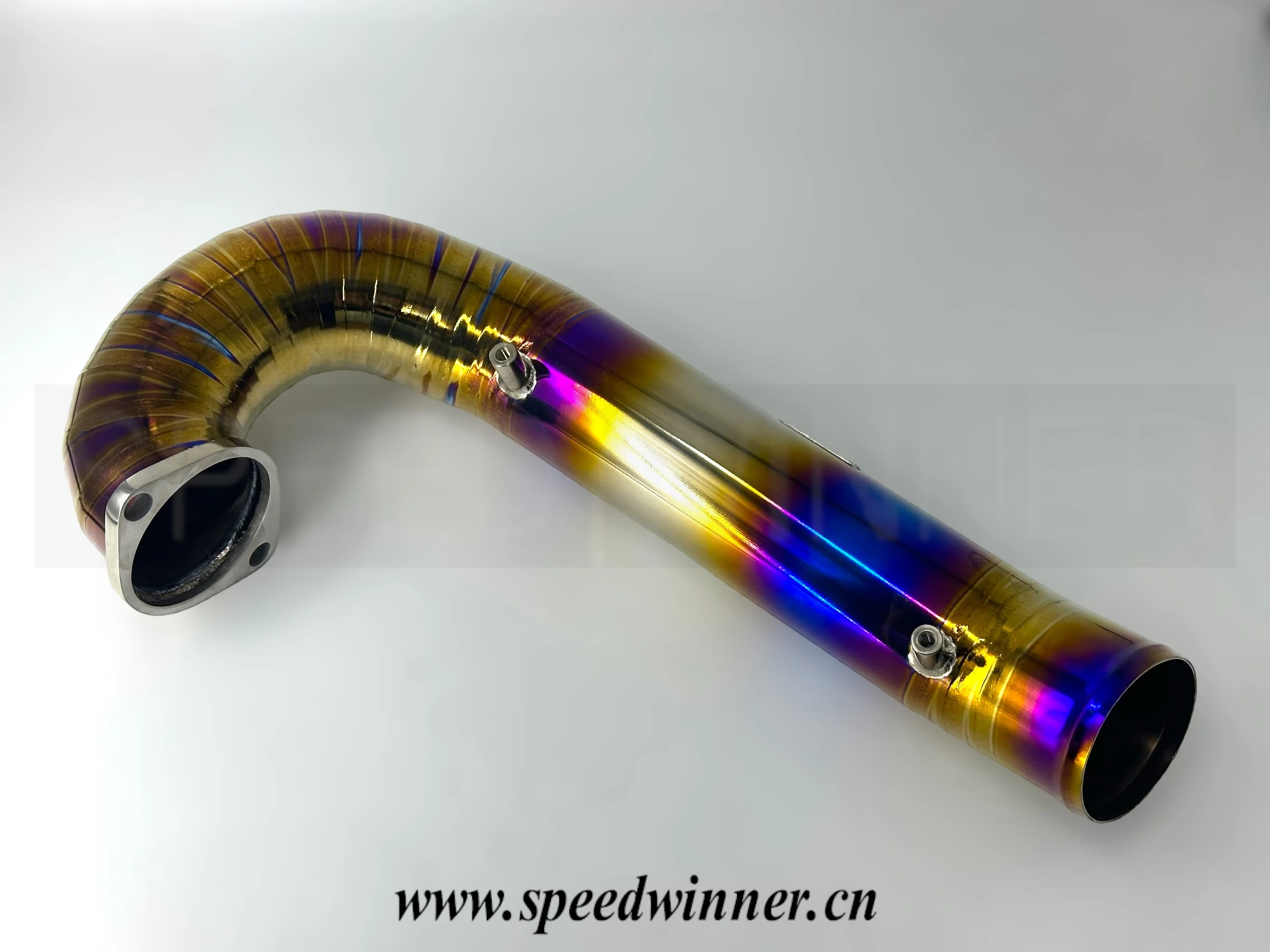 JDM OEM style 70/76MM large pipe diameter products titanium air intake pipe for honda civic type R FK8 inlet pipe