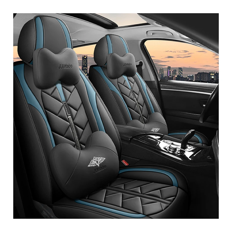 Full Set Original Custom Car Seat Cover Leather Waterproof Vehicle Cushion Cover Car Accessories