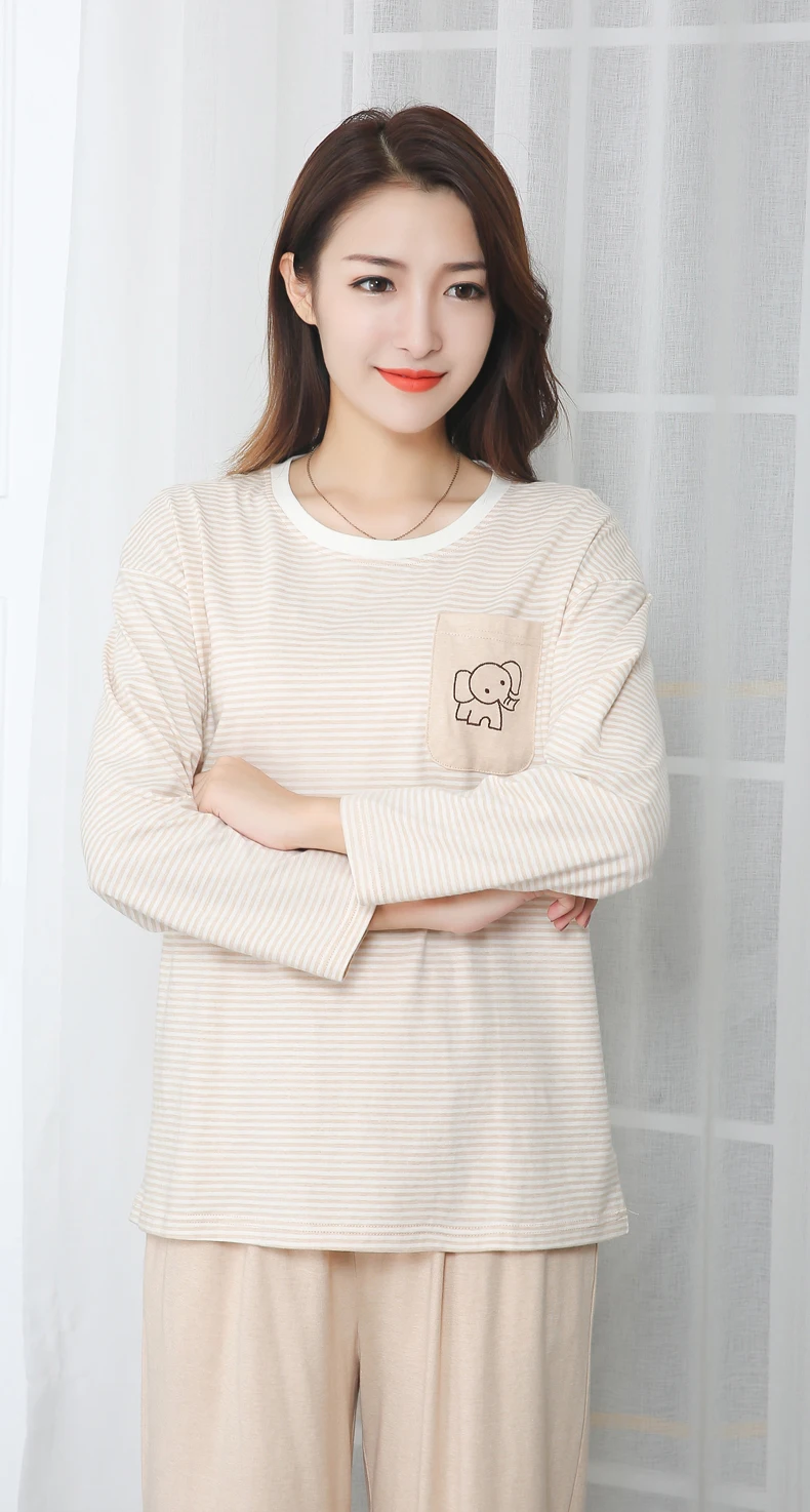 Organic cotton long comfortable underwear for women