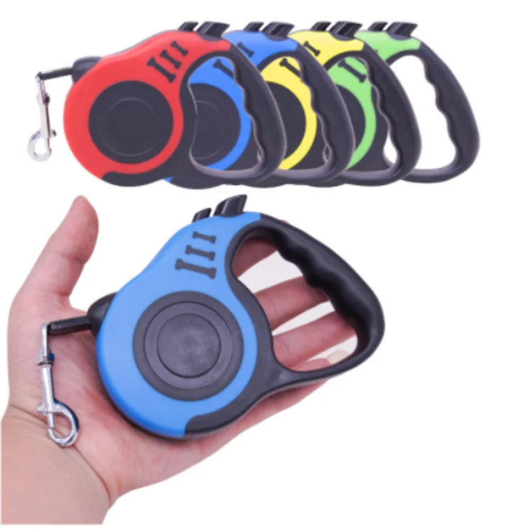 Rts Nylon Pet Leash Small to Medium Dog Traction Rope Automatic Harness Leash Retractable Dog Leash