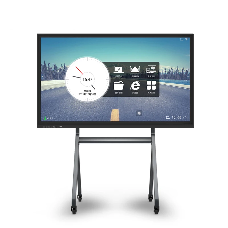 100inch 4k Kingone Smart Board Interactive Whiteboard All In One Conferencing Panel