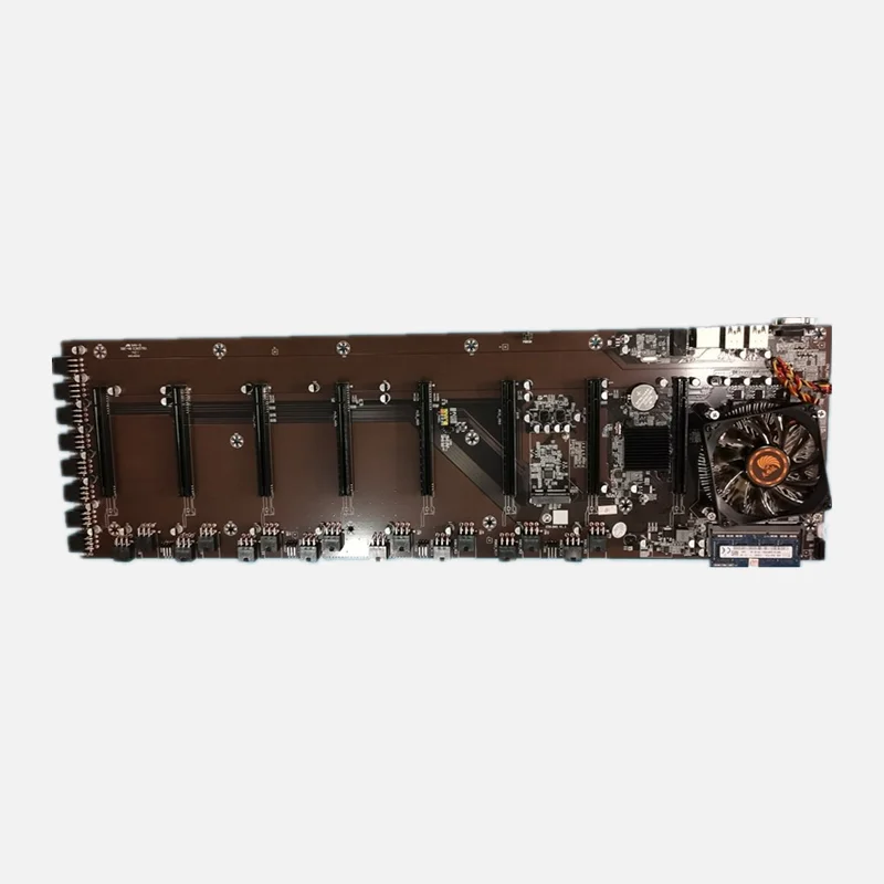 
 Лидер продаж 2021, материнская плата для компьютера, Ethernet B250, 8GPU, слот для материнской платы 6,5 см для майнингов ETH  