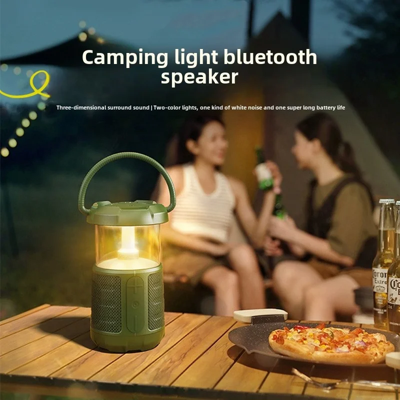 Низкая цена Ipx5 водонепроницаемый беспроводной Bluetooth динамик открытый кемпинг с RGB красочный эффект