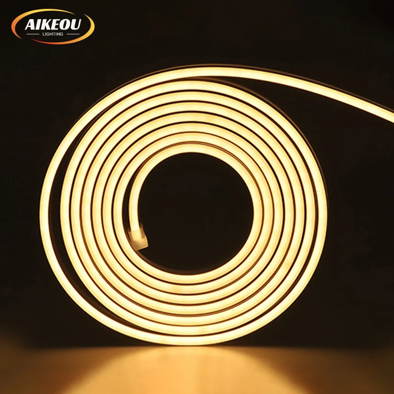 24v waterproof flexible neon strip light high density neon 1010 1212 1414 1616 2020 indoor outdoor RGB neon light