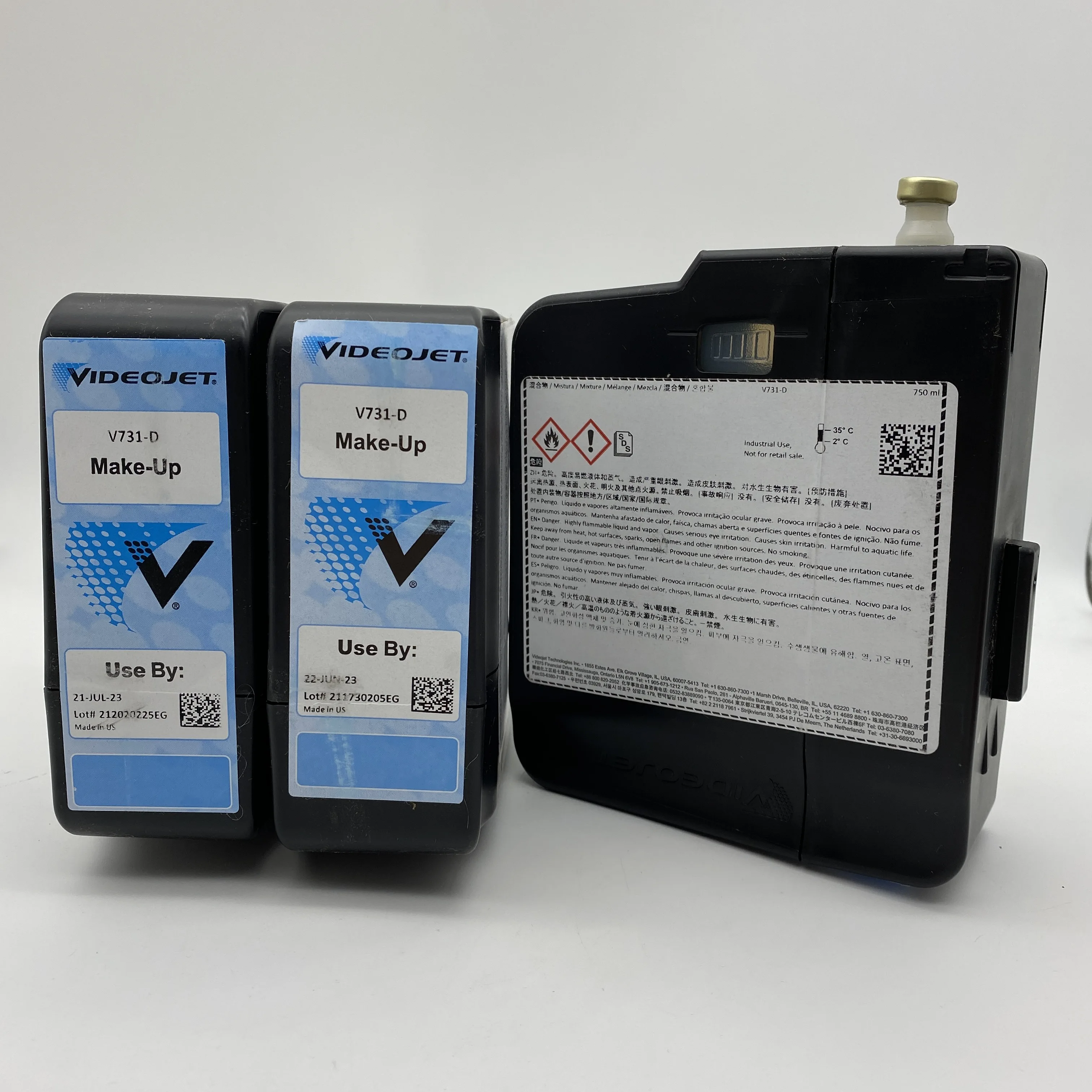 Оригинальный V731D макияж для струйного принтера videojet
