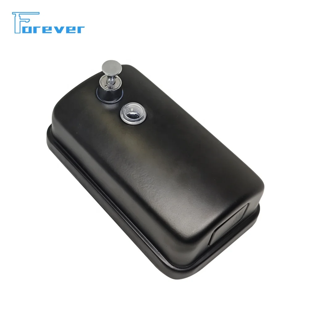 Hot Sell 201/304 Stainless Steel Manual Soap Dispenser 500ml 800ml 1000ml for Hotel Home Bathroom and Kitchen Hands Cleaning