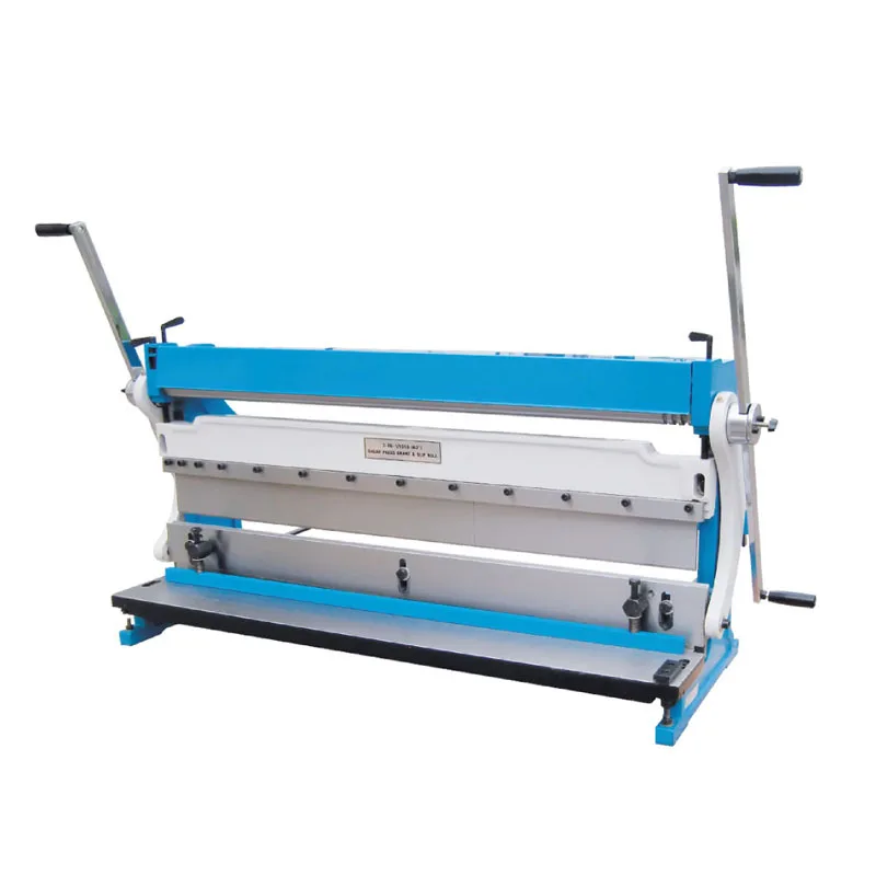 3-in-1/610 Hand Combination Shear Bend Slip Roll 3 in 1 Machine for Metal Sheet