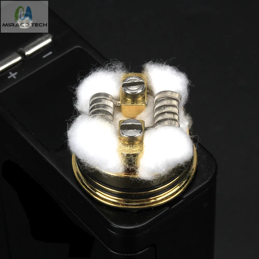 Original Coil father Amphisbaena Organic Cotton long fiber Wick vape  Cotton Accessories for  RDA RDTA atomizer
