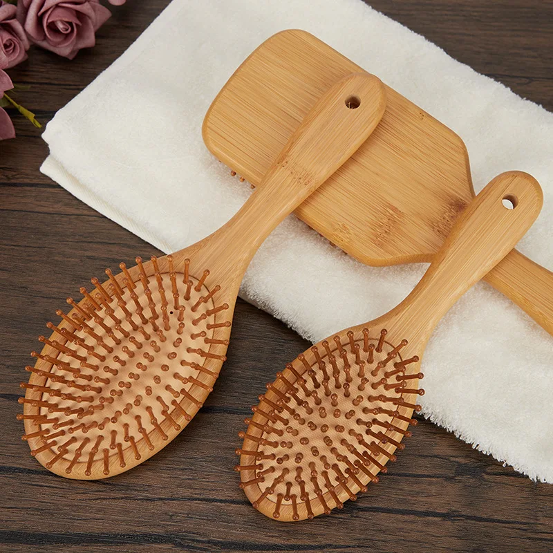 Eco Friendly bamboo hair brush baby hairbrush for women