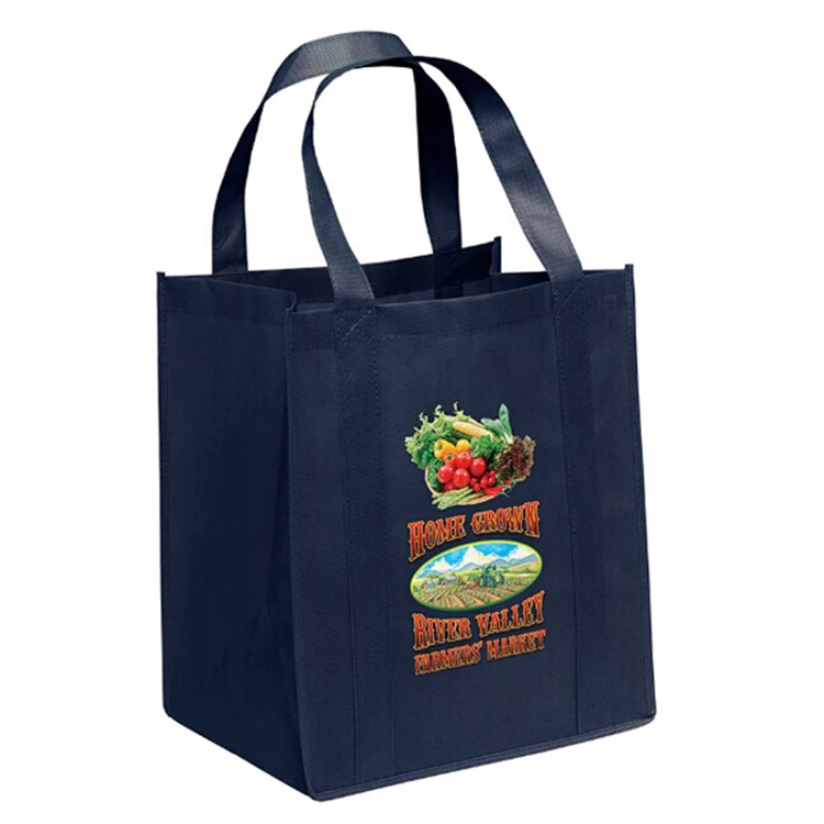 Landscape Heavy Duty non woven Shopping Bag with Over the Shoulder Handles