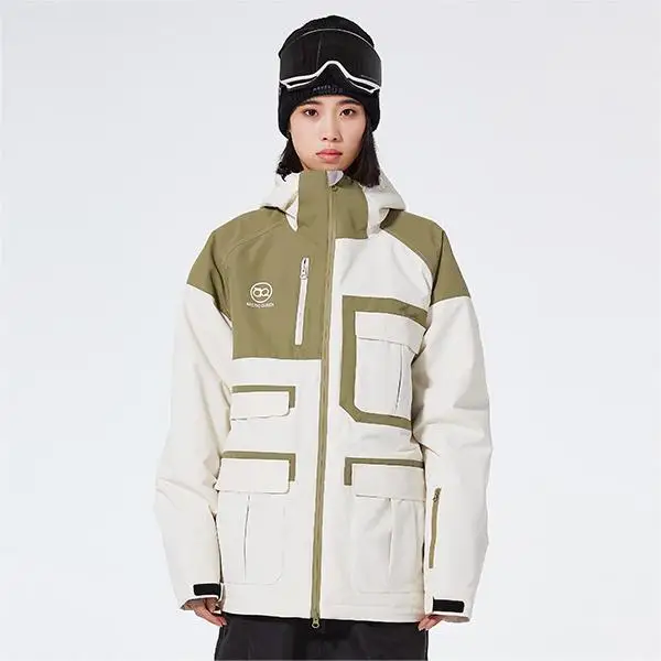 Snowboard Suit Clothing Woman Waterproof Men Custom Skiing Clothes Women Down Ski Suit Snow Hoodie Jacket For Adults Winter