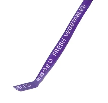 PVC food packing tape /fruits and vegetables packing tape and plastic bags sealing tape in supermarket